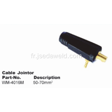 Fiche de dégauchisseuse de câble et prise à 50-70 mm²